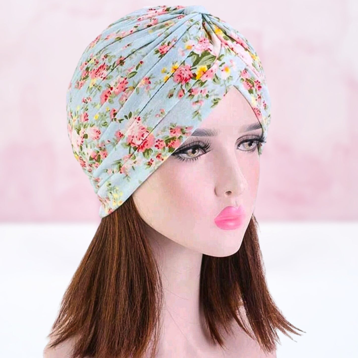 Sky floral head wear