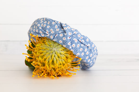 Floral sky head band