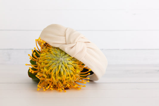 Vanilla bean head band